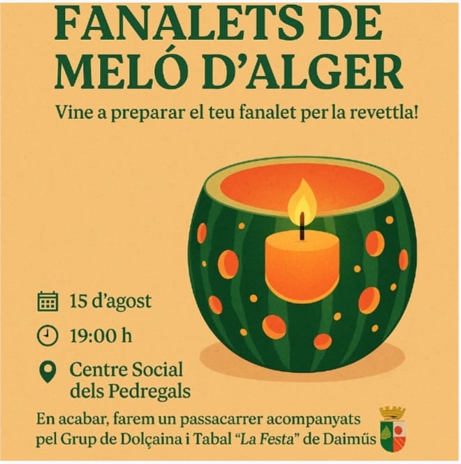 Taller fanalets de meló