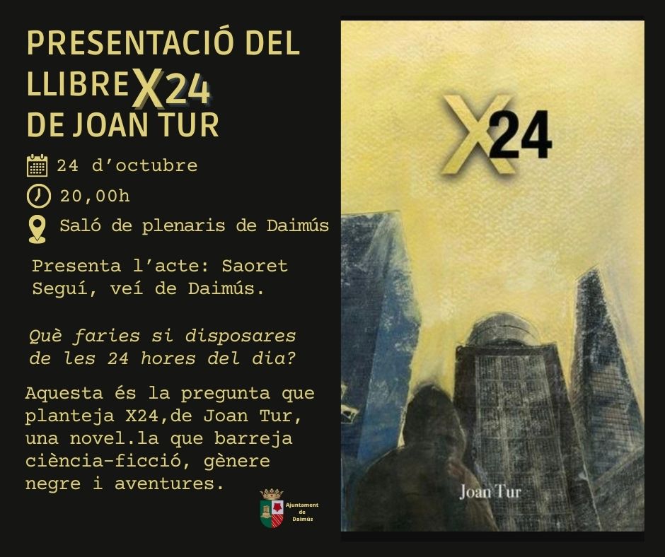 Presentació del llibre X24
