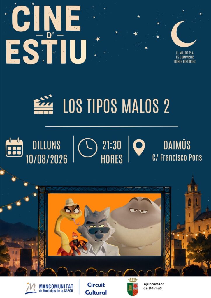 Cinema d’estiu – Los tipos malos 2