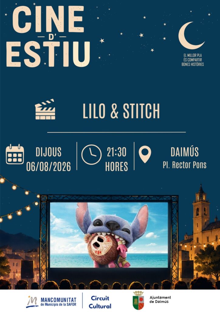 Cinema d’estiu – Lilo & Stitch